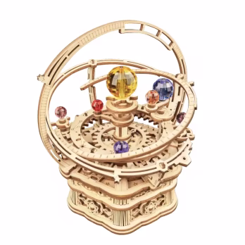 Starry Night Wooden Music Box Puzzle